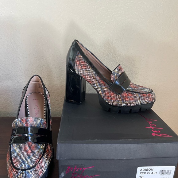 Betsey Johnson Women's Multicolor Heeled loafers - Picture 6 of 6